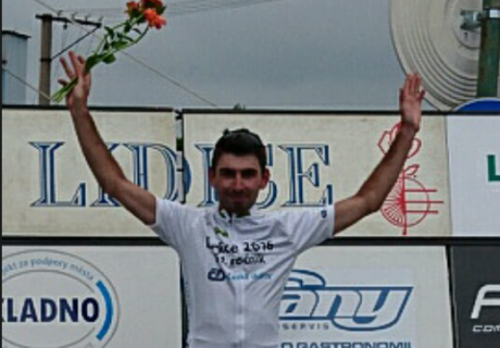 Tomas Kalojiros – 1 position U23 / 8 OPEN general classification – International competition in Lidice – 2016 year.